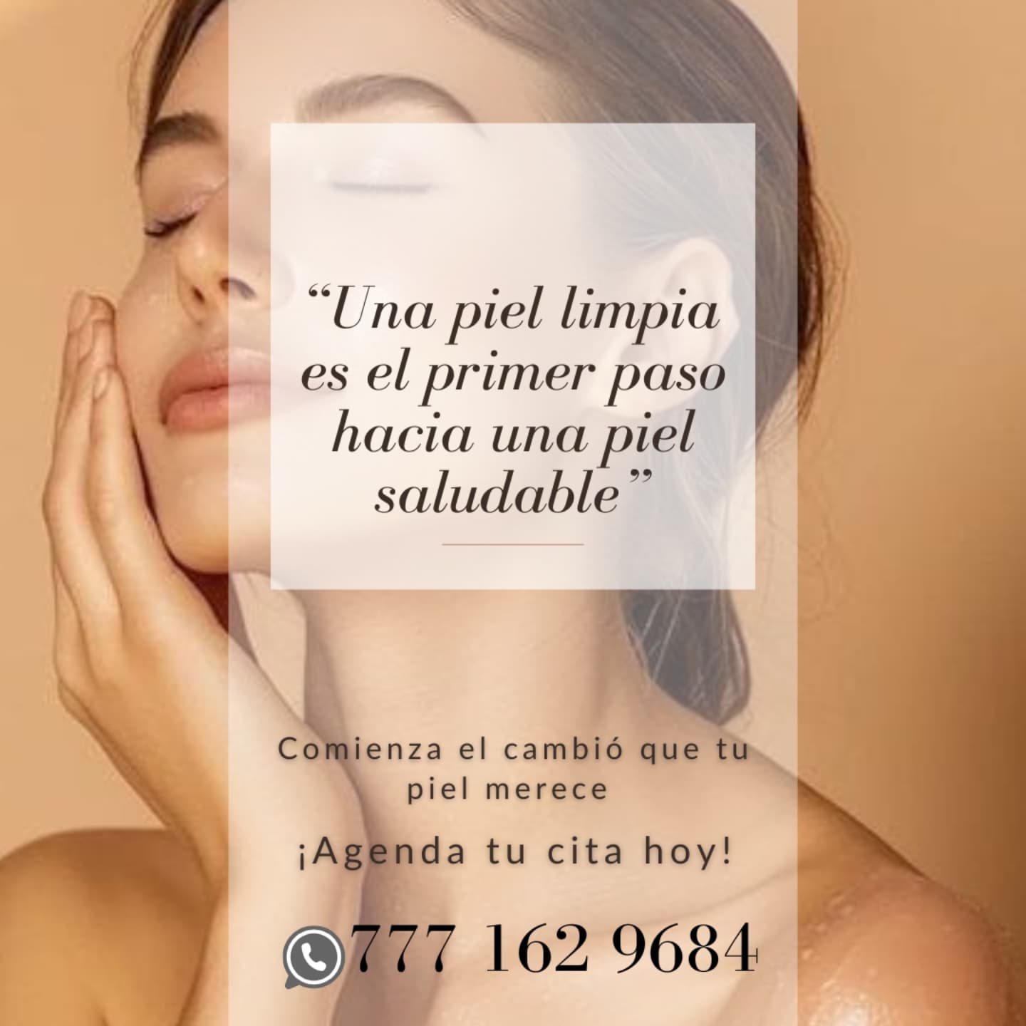 Una piel limpia es el primer paso hacia una piel saludable